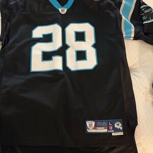 Reebok Black and Blue NFL Jersey